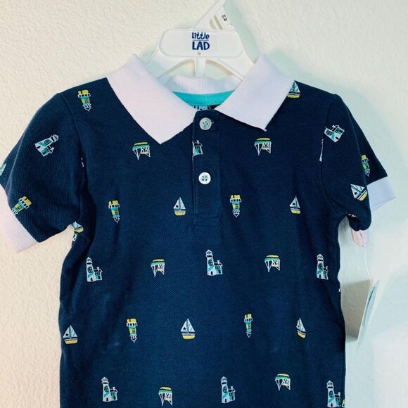 Little Dad Boys Polo - Picture 1 of 2